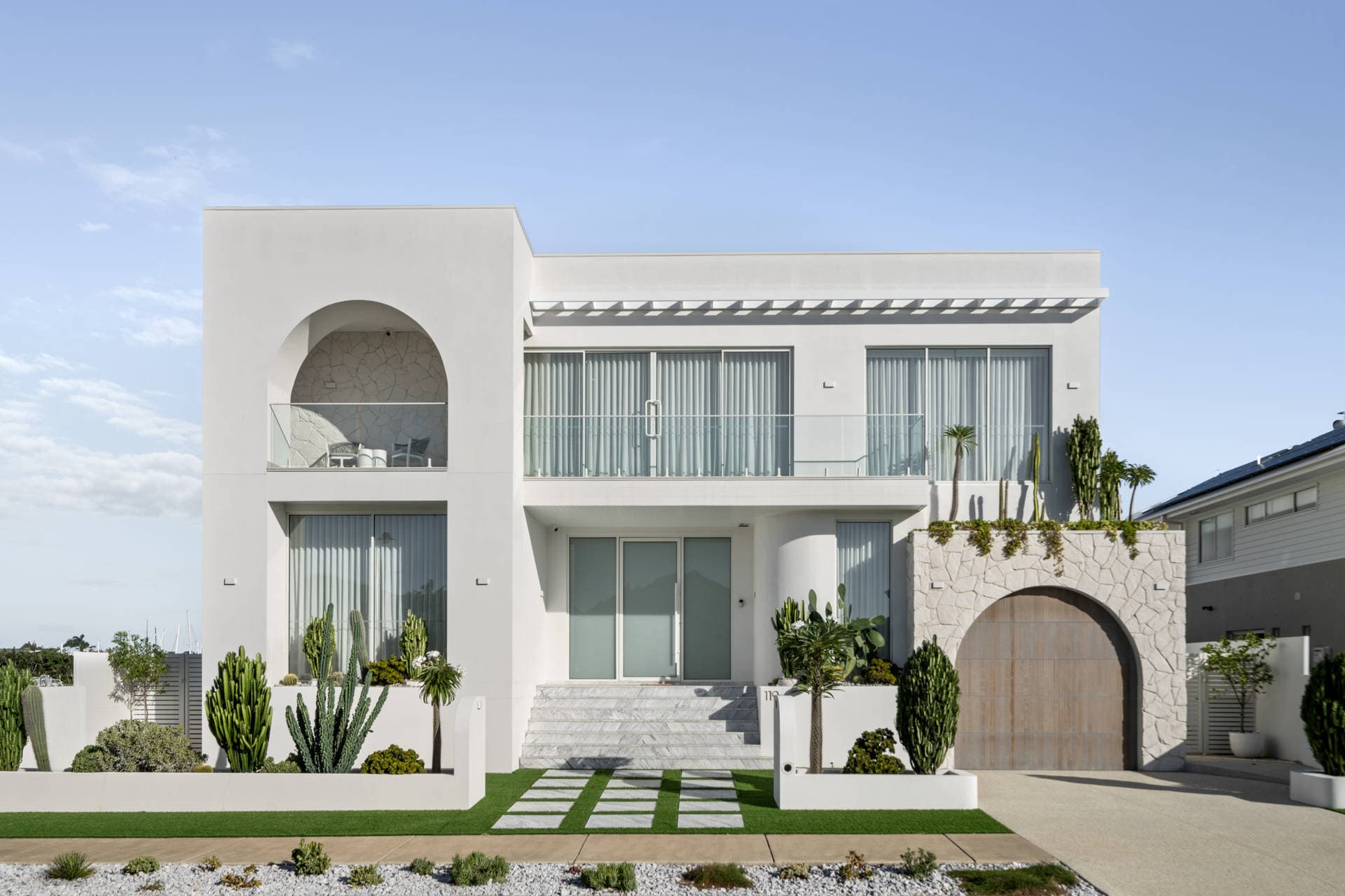 Homes by CMA - Mediterranean style home exterior