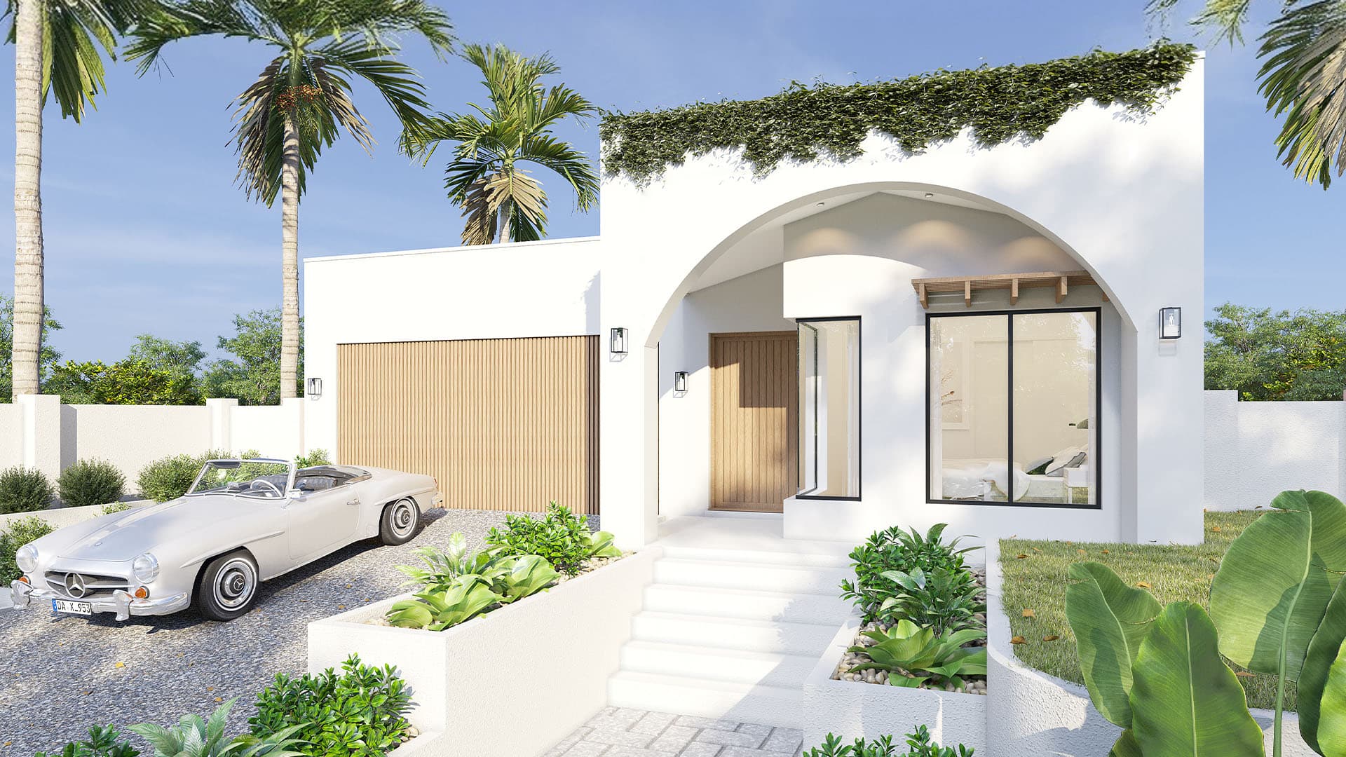 Mediterranean facade