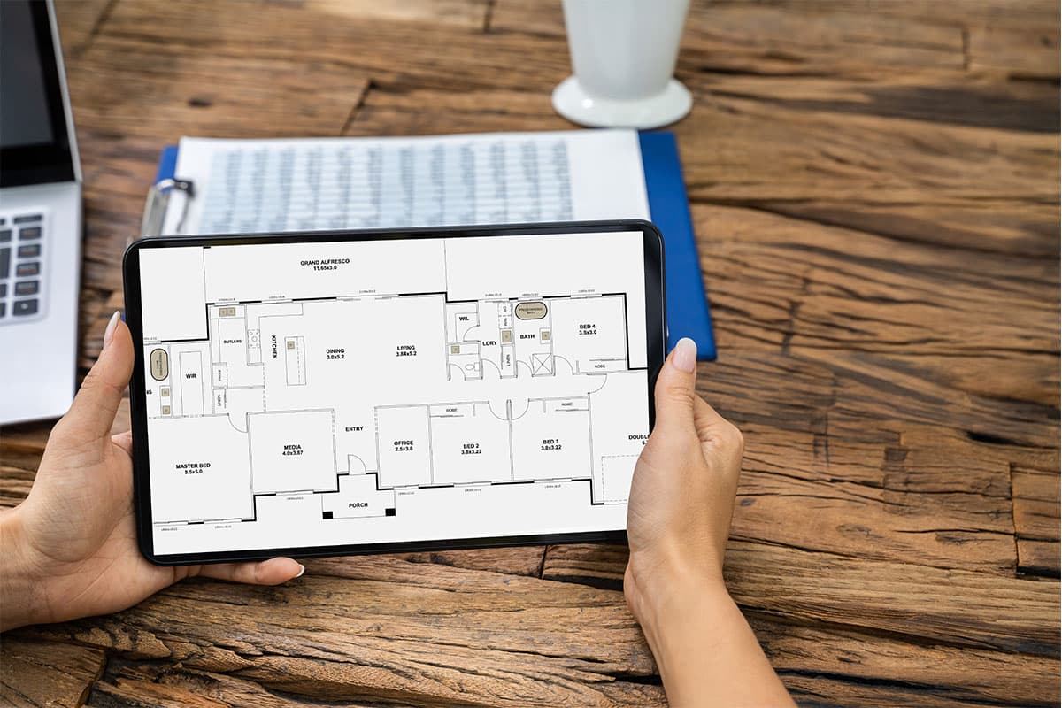 Custom Home Floor Plan