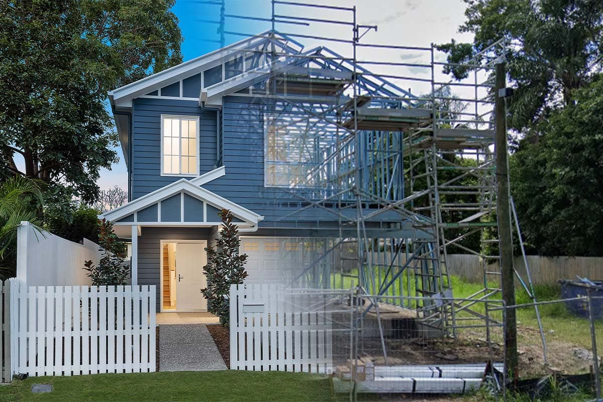 After knock-down rebuild